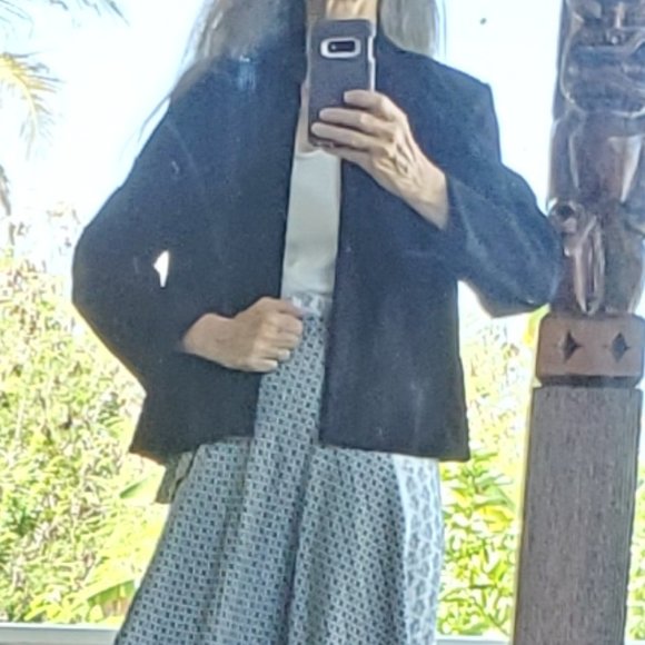 Faux Suede Blazer by SOUTHERN LADY - Picture 7 of 8